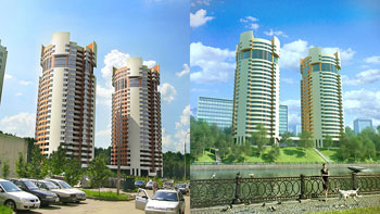 Проект 25-ти этажного многофункционального жилого дома со встроенным детским садом (Арт. 0003)